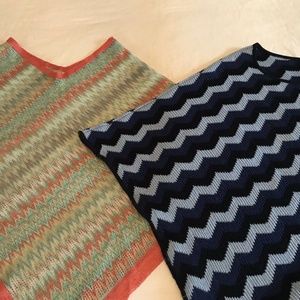 COPY - MISSONI orange label ponchos- 2 for 1!